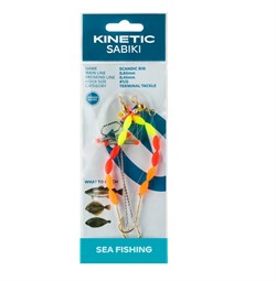 Sabiki Scandic Rig - Yellow/Red/Orange